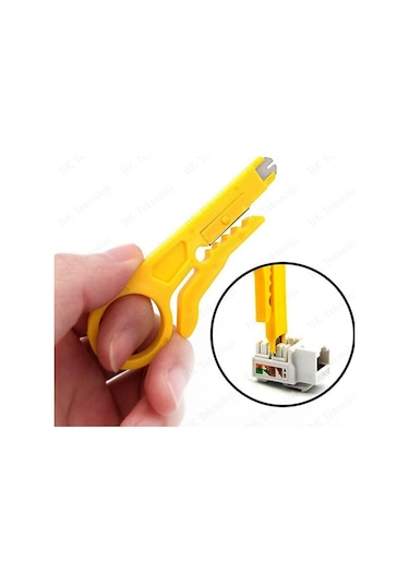 Bk-Teknolojimarket Mini Kablo Soyma Aparatı Kablo Sıyırıcı Soyucu