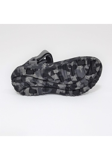 Jump 30066 Gri Cırtlı Rahat Erkek Çocuk Sandalet 001