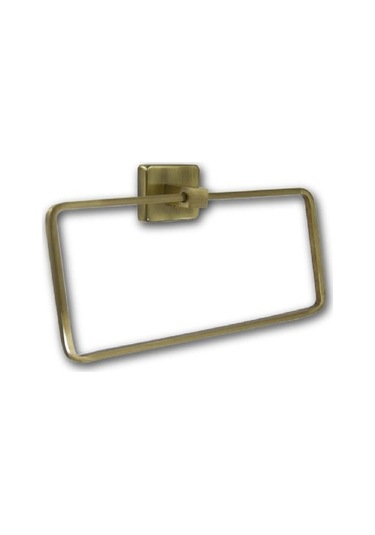 İsaoğlu Yapı Eskitme Havluluk Antik Gold Banyo Havluluk Pirinç Paslanmaz Premium Gold