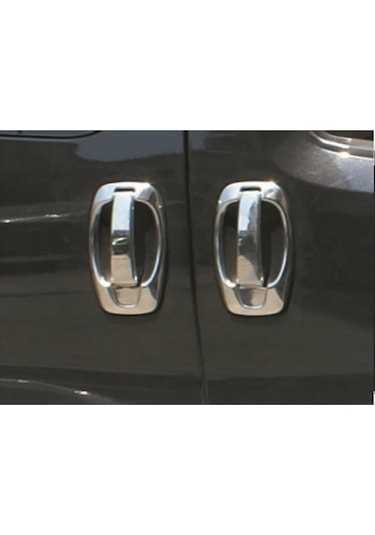 Peugeot Bipper Krom Kapı Kolu 4 Kapı 2010 Paslanmaz Çelik 8 Parç N11.629