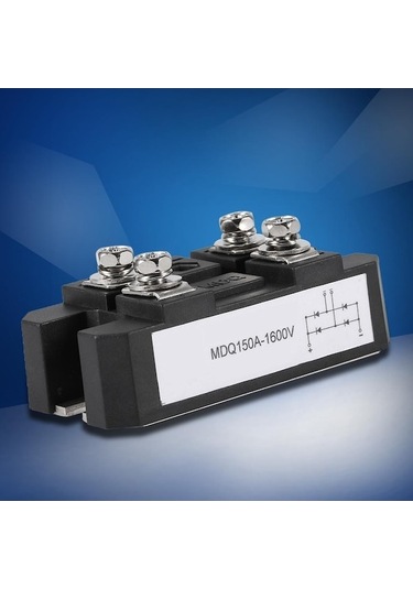 Novahub Jms 1 Adet Siyah Tek Fazlı Diyot Köprü Doğrultucu 150a Amp Yüksek Güç 1600v