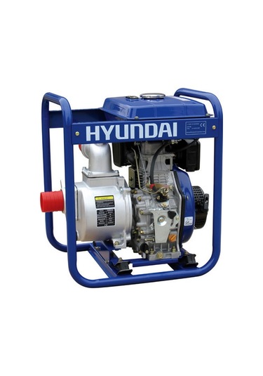 Hyundai Dhy80E Dizel Marşlı Su Motoru 3 Inç 80Mm