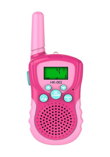 Gajeena Küçükler İçin El Telsizi, Açık Hava Ve Aile Aktivitesi İçin İki Yönlü Konuşma, Hafif Ve Dayanıklı, Pembe 002 Modeli