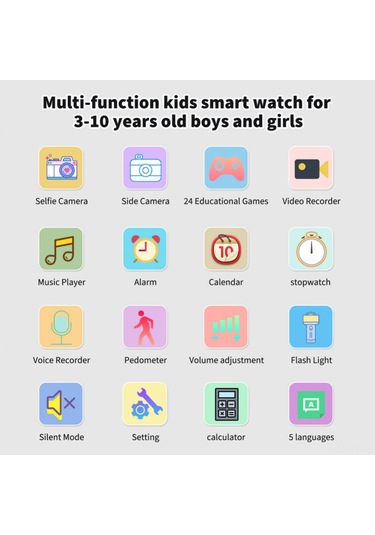 Teltree X32 Dokunmatik Ekran Arama Fonksiyonu Çocuk Akıllı Saat (İthalatçı Garantili)