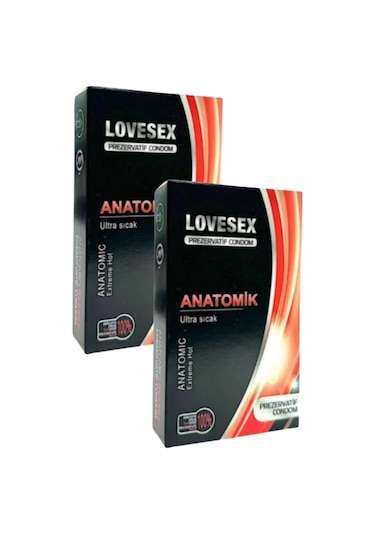 Lovesex Prezervatif Anatomik & Ultra Sıcak Kondom 2 x 10'lu