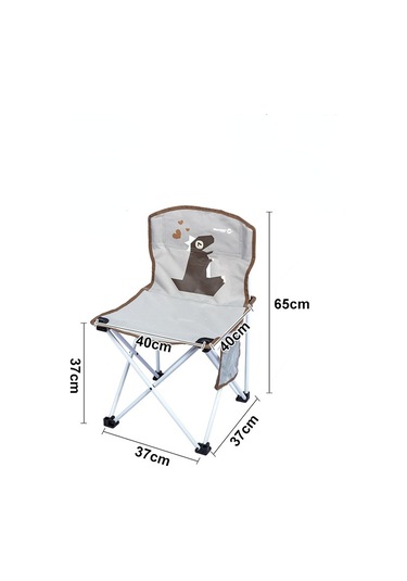 Sw Gelecek Açık Kamp Katlanır Çocuk Sandalyesi Çok Renkli