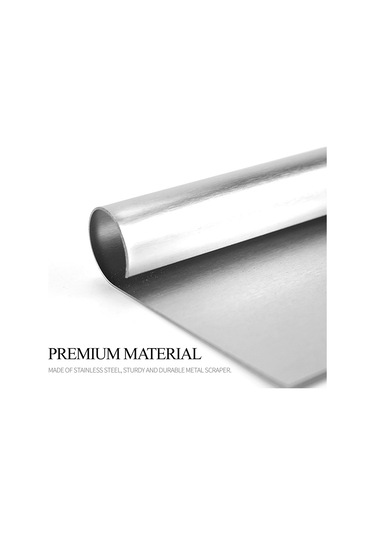 Teltree Paslanmaz Çelik Hamur Kesici Ve Bölücü - Mutfakta Çok Amaçlı Kullanım İçin Pratik Araç Diğer