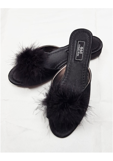 G&C Gelin Terliği Kutulu Düz Topuksuz 180