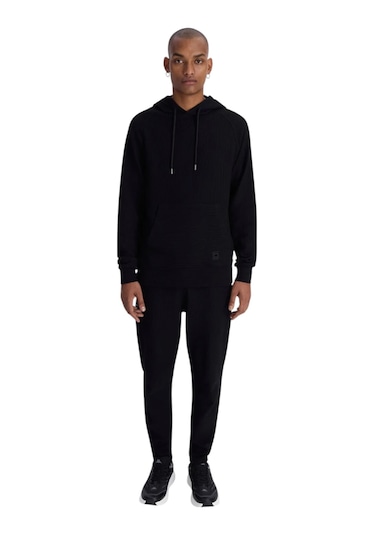 Kappa Erkek Rahat Spor Sweatshirt Sİyah