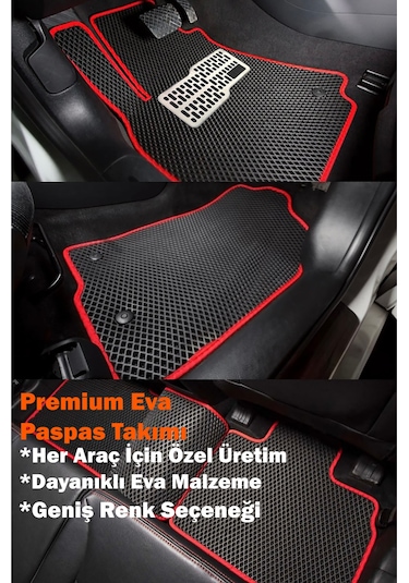 Audi A4 2016+ Uyumlu Araca Özel Eva Oto Paspas Takımı