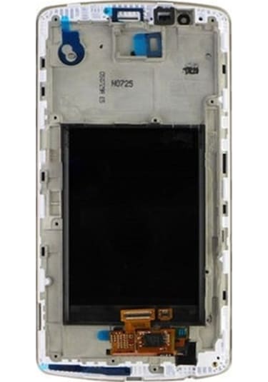Cbtx Lg G3 / D850 / D851 / D855 / Vs985 Beyaz Uyumlu Lcd Ekran + Çerçeveli Dokunmatik Panel