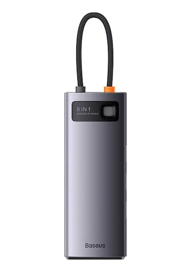 Baseus Starjoy 8-port Multifonksiyonel 8in1 Type-c Hub Adaptör D