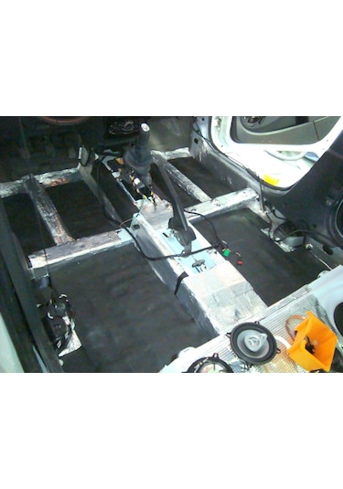 Oto Ses Isı Yalıtım Malzemesi Kauçuk Sünger Yapışkanlı 6Mm Kalın (237573278)