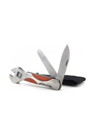 Geeroyoo Kılıflı 4 Fonksiyonlu Orta Boy İngiliz Anahtarı Uygun,