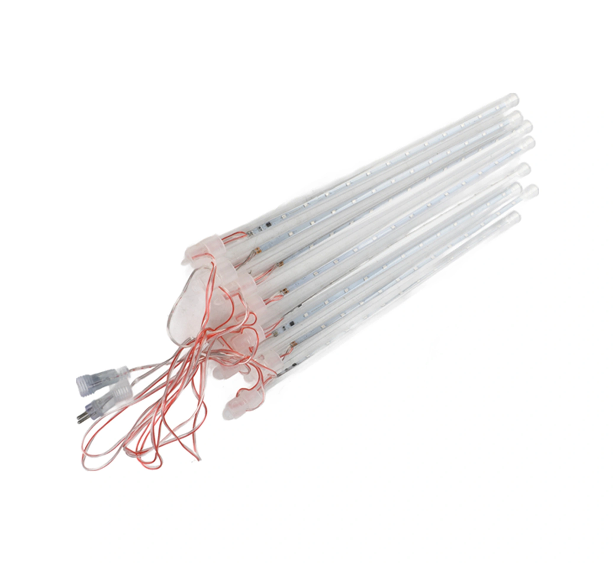 Hangfox 8'li Meteorit Yağmuru Led Işık Tüpü - 30cm Mavi, Avrupa Standartı, Su Geçirmez, 100-240v, Dekoratif Aydınlatma Diğer