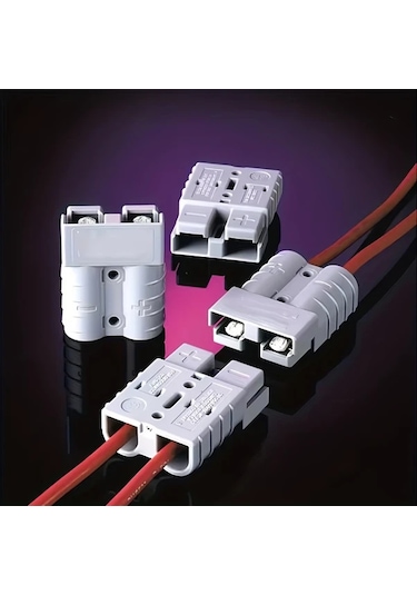 Meridiangoods Anderson 50a Soket Seti 12-24v Dc Hızlı Bağlantı 5 Parça