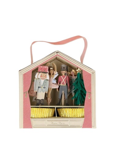Meri Meri - Nutcracker Cupcake Kit