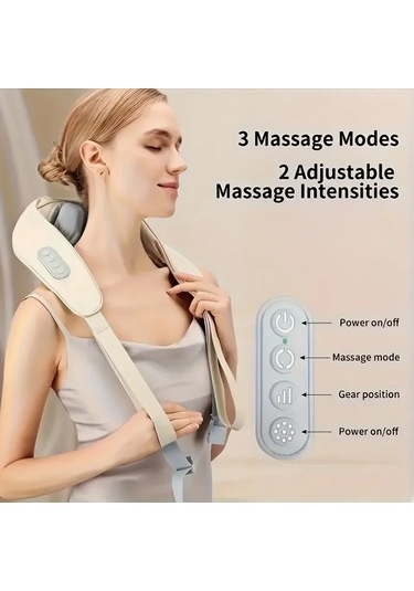 Ovmalı Boyun Masaj Aleti 5256 Çok Renkli