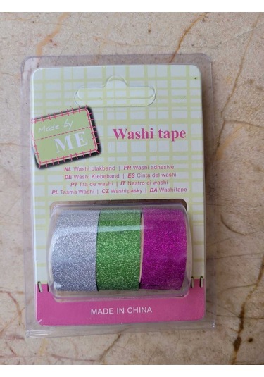 Simli Bant, Selo Bant, Para Bandı Sinli, 3 Adet Hediyelik Bant, Hediye Paketi Bandı 3