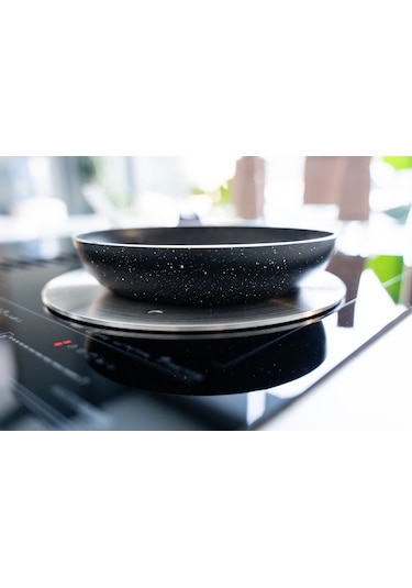 Fa-İndüksiyon Paslanmaz Çelik Isı İletim Plakası Dönüştürücü Tabanlık 24 CM