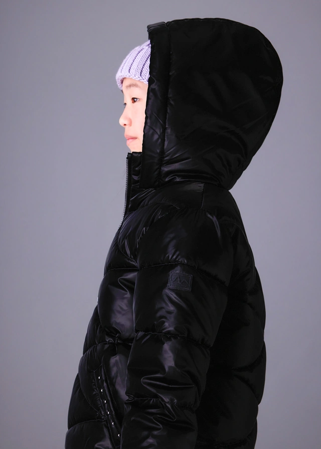 Mayoral 7436-61 Kız Çocuk Siyah Mont Siyah