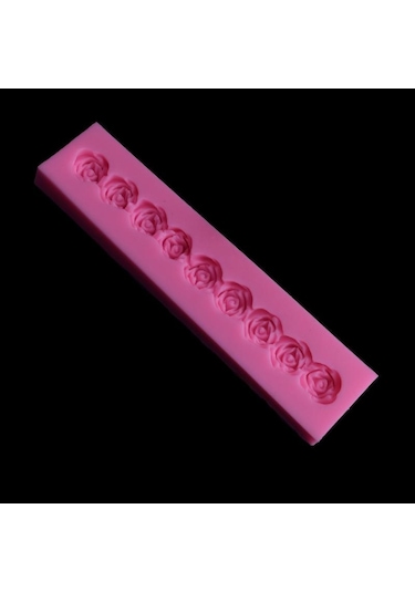 Fondan Silikon Kalıp Stereo Gül Silikon Kalıp Bakeware Dıy Kek Kalıbı