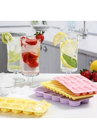 Büro Ev Ofis Buzdolabı İçin Soft Kalıp Buzluk Buz Yapıcı Buz Klıbı Soft Buzluk Diğer