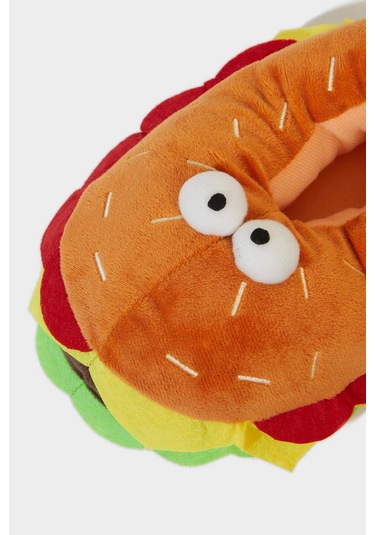 Defacto Erkek Çocuk Düz Taban Panduf F1937a825wnkr1 Çok Renkli