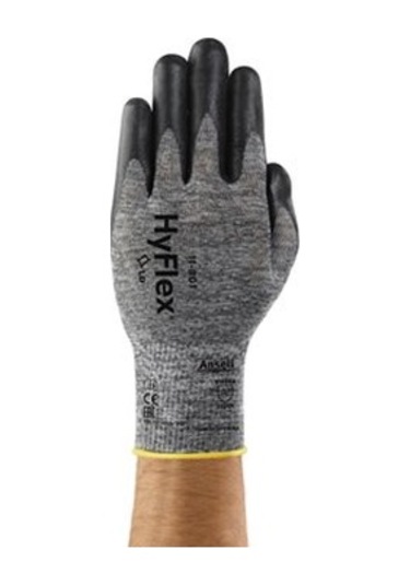 Ansell Hyflex 11-801 Nitril Montaj Eldiveni No:8 12 Çift