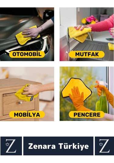 Yüksek Kaliteli Araba Mutfak Banyo Lavabo Yıkama Temizleme Hassas Derin Temizlik Yün Mikrofiber Bez