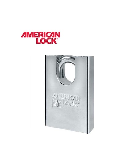 Amerıcan Lock A748 Saklı Kelepçeli Masif Çelik Asma Kilit. 64mm