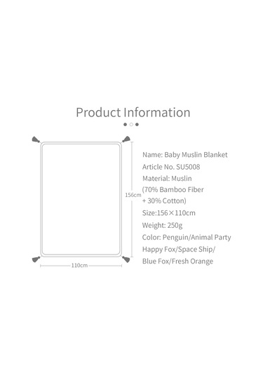 Geekyou Bebek Battaniyesi, Yeni Doğan Sarıtmaması, İki Katlı Bambus Lifli Pamuk Muslin, Uzay Gemisi Desenli, 156x110cm DiğER