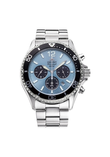 Orient Mako Ra-tx0206l10b Quartz Solar Çelik Gri Safir Cam 20 Atm 43 Mm Erkek Kol Saati Ra-tx0206l10b Gri