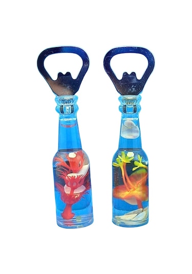 Hagiki 2Adet Sulu Mıknatıslı Gazoz Soda Ve Meşrubat Kapağı Aça Çok Renkli