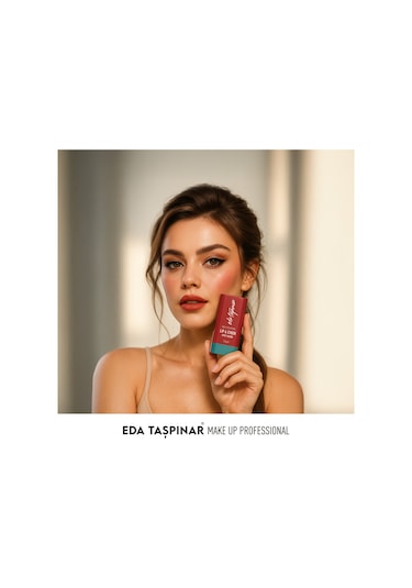Eda Taşpınar Lip & Cheek Cream Blush Stick Spicy Queen
