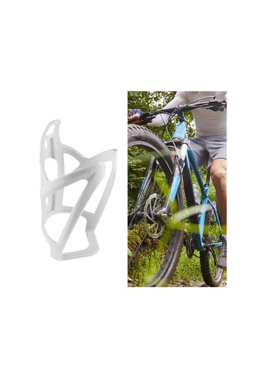 Suntek Bisiklet Su Şişesi Tutucu Pc Evrensel Montajlı İçecek Beyaz