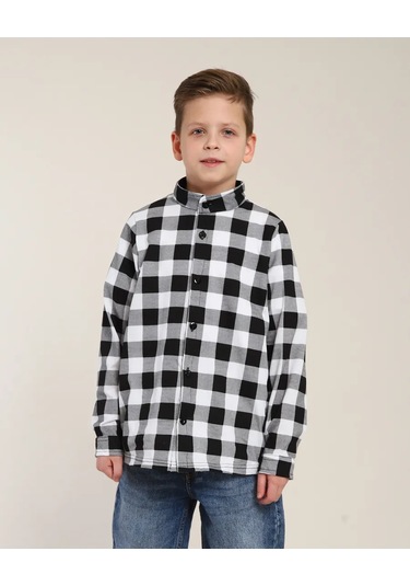 Onıc Çocuk Ekoseli Gömlek 328981470 Beyaz