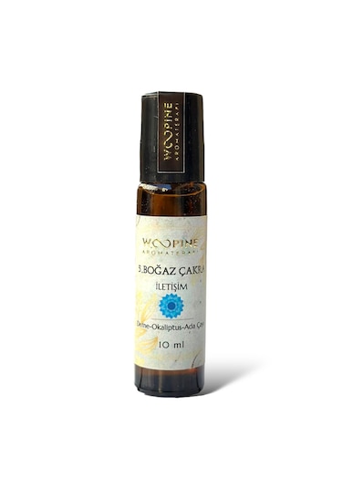 Woopine Aromaterapi Boğaz Çakra Yağı-roll