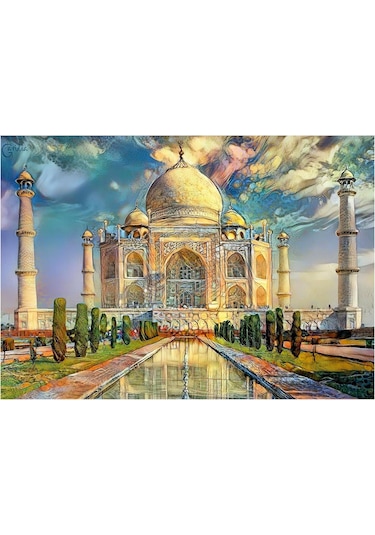 Educa 1000 Parça Tac Mahal Puzzle - 19613 - Taj Mahal