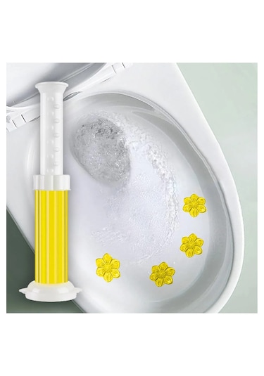 Tineke Wc Tuvalet Temizleme Jeli Klozet Blok Koku Giderici Sarı