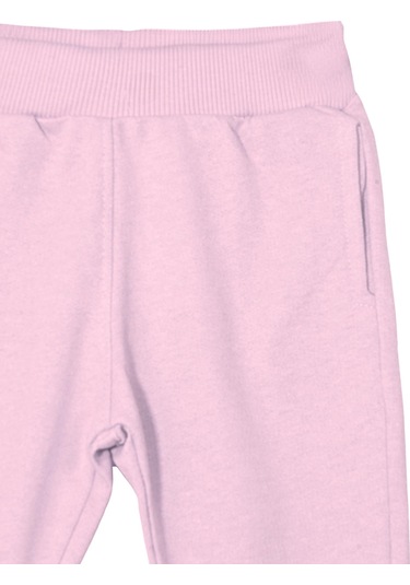 İki İplik Eşofman Altı Pembe