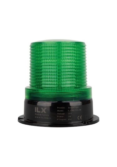 İlx İl-xm-t9-24y ,24vdc 90db Multi Yeşil Tepe Lamba