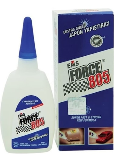 Ems Force 805 Hızlı Japon Yapıştırıcı 20 Gr Çok Amaçlı Yapıştırıcı