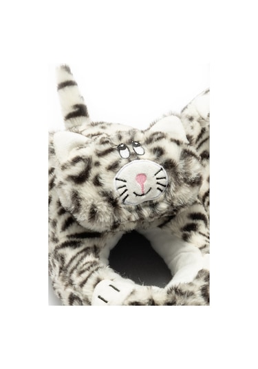 Twigy Gatto Kadın Hayvanlı Panduf Gri 36/41 CC0586 Gri