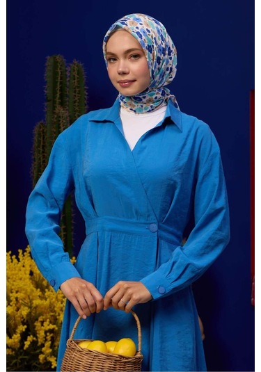 İpekhan Marrakech Koleksiyon Soft Eşarp 1192 - 02 Mor/su Yeşili Mor/su Yeşili