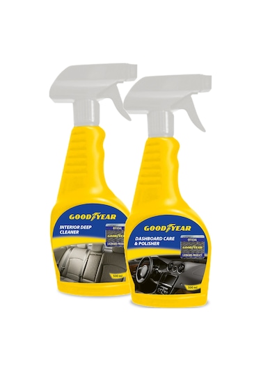 Goodyear Goodyear Torpido Cilası Ve Döşeme Temizleyici Seti 500 Ml