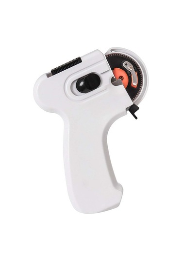 Geeroyoo Otomatik Çift İğne İp Bağlama Aleti - Elektrikli Sahte Balık İğnesi Bağlayıcı Pil Yok - Dayanıklı Pc/abs Gövde