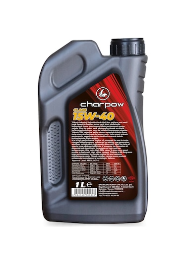 Charpow Premıum Mineral 15W-40 Motor Yağı 1 L