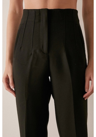 Never More Skinny Kumaş Pantolon Siyah