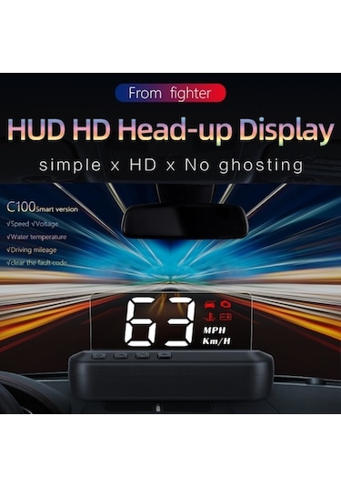 Tongxida Araba Hud Head-up Display Obd2 Arıza Kodu Ortadan Kaldırma, Hız Alarmı Çözümü